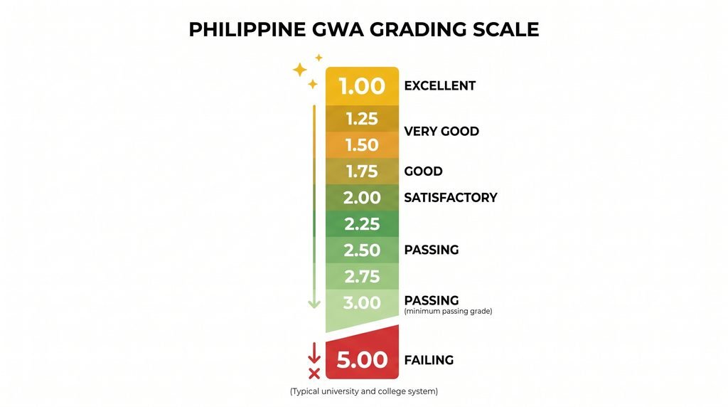 UP GWA calculator